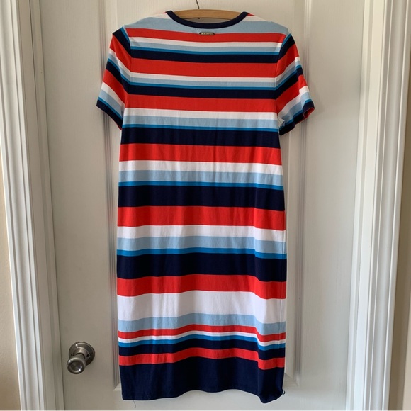 MICHAEL Michael Kors striped T shirt dress - Picture 2 of 9
